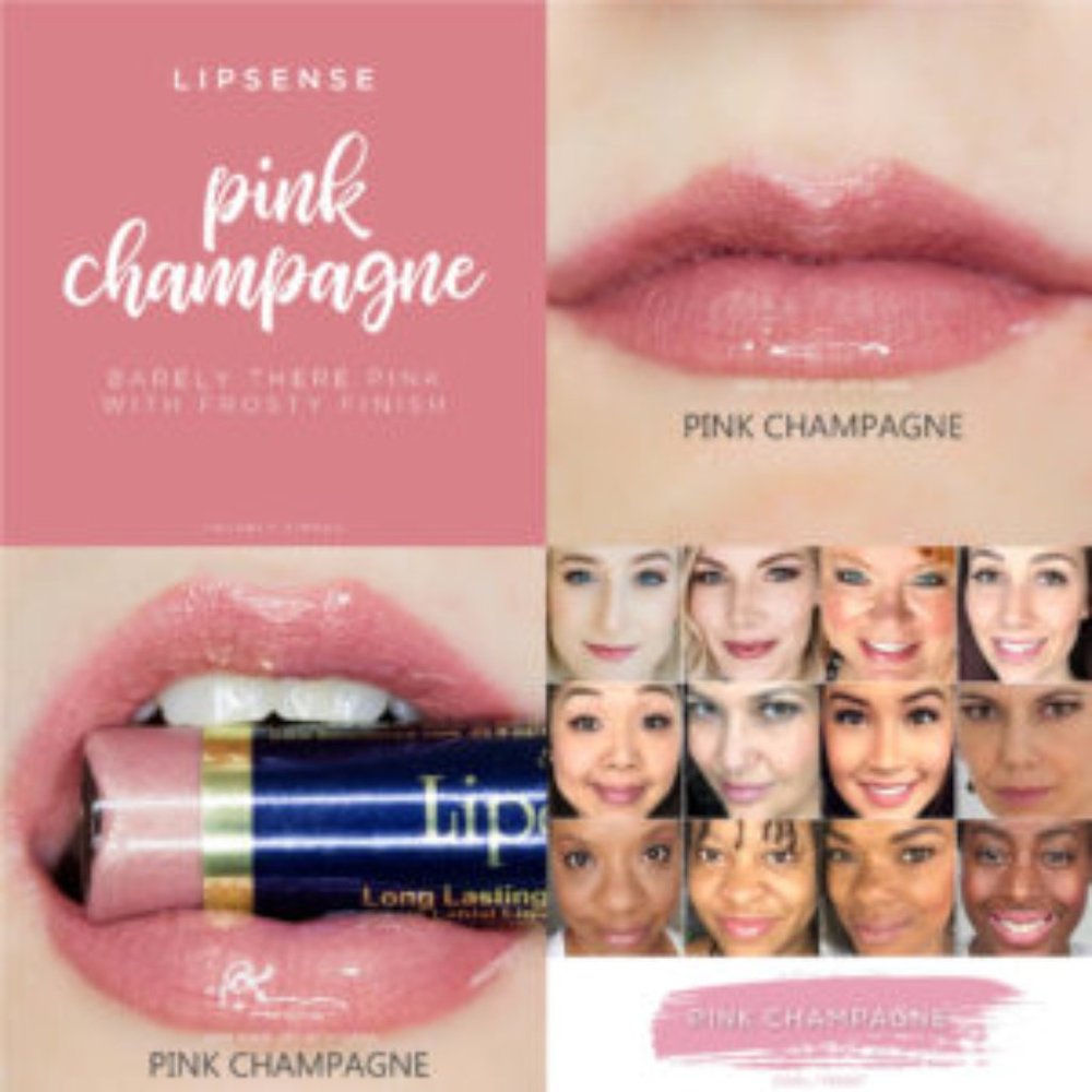 Pink Champagne LipSense Lip Colour by SeneGence